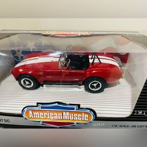 Vintage ERTL American Muscle Diecast 1:18 Scale Shelby Cobra 427 S/C NIB